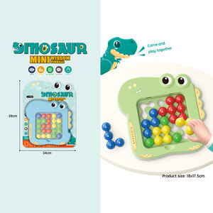 Nueva llegada <span class=keywords><strong>dinosaurio</strong></span> de dibujos animados mini sabiduría cuenta rompecabezas juguete educativo juegos de mesa color forma <span class=keywords><strong>Juego</strong></span> a <span class=keywords><strong>juego</strong></span> para niños - Product Image 5
