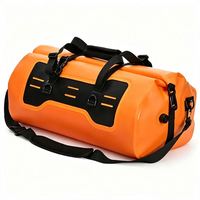 Sac de voyage étanche en PVC à double fixation pour moto, sac léger pour le camping, le kayak et les excursions en randonnée