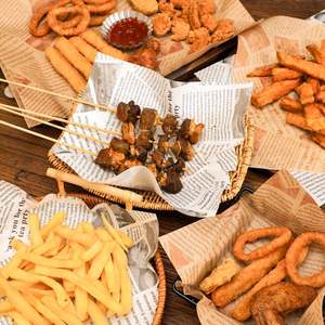 Papel para Envolver Hamburguesas de Grado Alimenticio, Último Diseño, Papel para Hornear para Restaurantes de Comida Rápida, Hecho de Pulpa con Revestimiento de PE para Pan - Product Image 2