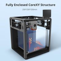 Impresora 3D Anycubic Kobra S1 220X220X240 mm FDM con Función de Secado de Filamento PLA, Plataforma Caliente de Vidrio Templado, Enchufe Europeo, para Uso en Casa y Oficina