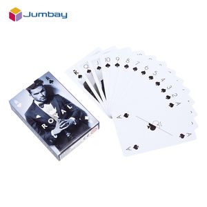 Cartes à jouer personnalisées avec votre photo, revêtement hardcore zéro tolérance, papier de base professionnel, importé d'Allemagne, 310g, noir, blanc, bleu, cartes de <span class=keywords><strong>poker</strong></span> - Product Image 2
