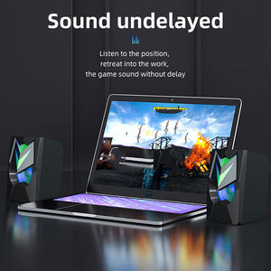 Altavoces RGB para Juegos de PC, Subwoofer Estéreo con Cable, con Luz LED RGB, Equipo de Sonido/Amplificadores/Altavoces - Product Image 4