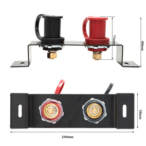 Borne <span class=keywords><strong>de</strong></span> connexion rapide pour batterie, borne <span class=keywords><strong>de</strong></span> charge <span class=keywords><strong>de</strong></span> batterie, borne <span class=keywords><strong>de</strong></span> batterie à distance, borne <span class=keywords><strong>de</strong></span> charge en laiton pour tracteur, camping-car, yacht - Product Image 2