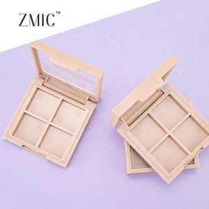 Mini 4 Color Eye Shadow <span class=keywords><strong>Palette</strong></span> bán buôn trang điểm nhựa <span class=keywords><strong>Eyeshadow</strong></span> trường hợp có thể được tùy chỉnh mỹ phẩm bao bì - Product Image 2