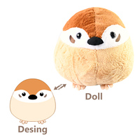 Gaopeng jouet de coussin chauffant en peluche pour bébé animé Kissy le mignon et doux ODM OEM pingouin en peluche Animal