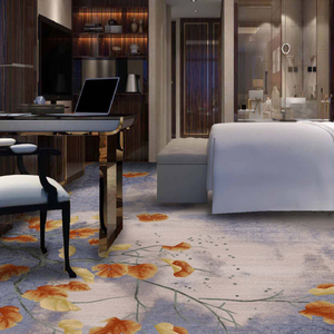 Phong Cách Bắc Âu Axminster Sàn Thảm Tường Để Tường 80% Len 20% Nylon Đa Mức Độ Vòng Lặp Phòng Khách Khách Sạn Thảm - Product Image 3