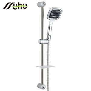 Kit <span class=keywords><strong>de</strong></span> <span class=keywords><strong>douche</strong></span> mural tout-en-un avec barre <span class=keywords><strong>de</strong></span> <span class=keywords><strong>douche</strong></span> courte, haute pression, économie d'eau, avec douchette réglable et tuyau - Product Image 4