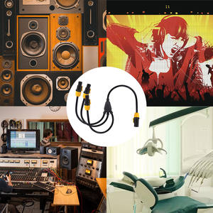 1-إلى-3 أنثى كابل تقسيم PowerCON 16AWG للخدمة الشاقة نيما تصنيف SJTW سلك نوع IEC لإضاءة المسرح/أنظمة PA/صوت Pro - Product Image 5