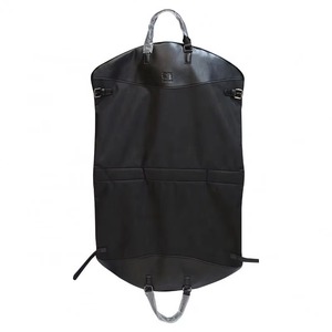 Échantillon gratuit – Housse de transport pour costume homme en polyester respirant, écologique, noire, personnalisable, pour voyage et mariage – Vente en gros - Product Image 3