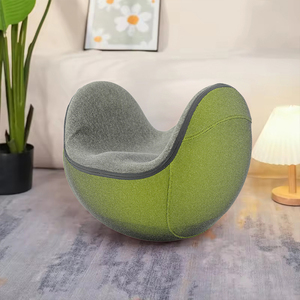 Eiförmiger Massagesessel mit Einfacher Nacken- und Rückenmassage <span class=keywords><strong>Shiatsu</strong></span> Ganzkörper-Massagesessel mit Knet- und Rollfunktion - Product Image 6