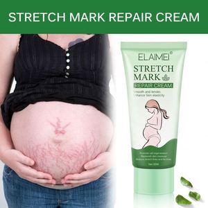 Crème réparatrice et réductrice des <span class=keywords><strong>vergetures</strong></span> post-partum ELAIMEI, lotion corporelle biologique, améliore l'élasticité de la peau, réduit les lignes d'obésité - Product Image 4
