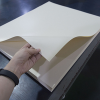 Feuille de PVC rigide gaufrée mate, ignifuge, prix usine