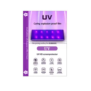 Pellicola polimerizzante UV 180*120mm pellicola salvaschermo per cellulare pellicola temperata UV morbida 5H durezza protezione dello schermo di dimensioni universali - Product Image 1