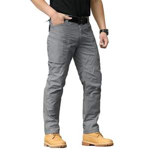 Logo personnalisé étiquette hommes randonnée tactique Rip-Stop formation pantalon cargo décontracté léger travail extérieur pantalon - Product Image 6