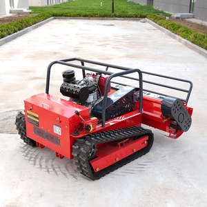 Nouvelle arrivée, tondeuse à gazon robotisée à chenilles industrielle mini-ferme, moteur diesel 2 temps, RC, 1000 mm - Product Image 3