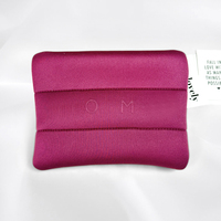 Trousse à maquillage personnalisée à bulles soins de la peau gonflés par l'usine OEM Preppy Cute Storage Scuba Toiletry Bag for Women