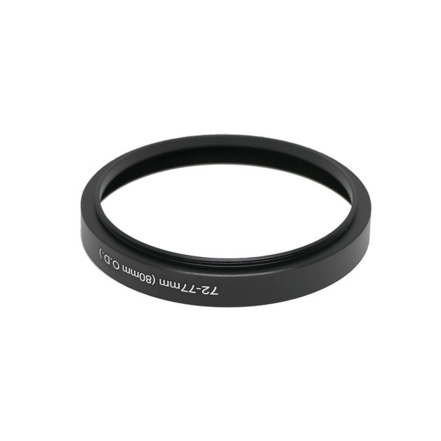 72-77mm 77-77mm Step up Adapter Ring for 80mm OD Matte Box Lens Mount Cinema Step-Up Ring 77mm 80OD