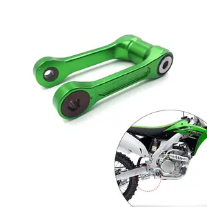 OTOM motosiklet kir bisiklet arka süspansiyon CNC bağlantı çubuk ayarlanabilir İndirme bağlantı KX250F bağlantı kolu için KAWASAKI