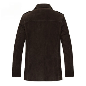 เสื้อแจ็คเก็ตฤดูหนาวผู้ชายแบรนด์ <span class=keywords><strong>ND</strong></span> สไตล์ยุโรปปี 2025 ขนกระต่ายเทียมหนานุ่ม ซิปคอตั้ง กันหนาว กันลม - Product Image 6