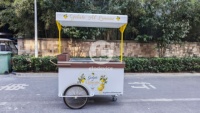 Chariot de fleurs commercial mobile Etodevice pour la vente au détail