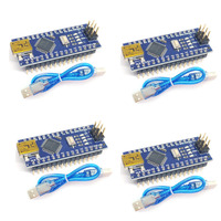 Mini Placa Microcontroladora USB Nano V3.0 ATMEGA328P CH340G 5V 16M para Arduino NANO 328P NANO 3.0