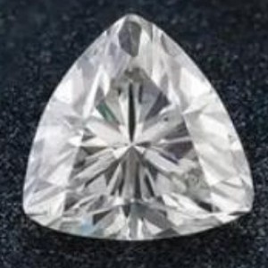 Moissanite Trillion Cut Loose Stone D Color White Triangle Shape For Jewelry Making - Product Image 4
