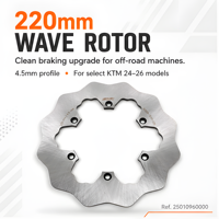 Disque de frein arrière pour moto KTM 125 - 500 XC SX SXF EXC300 2023-2024 2025 2026 en acier inoxydable, accessoires tout-terrain