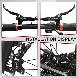 Frenos de Disco Hidráulicos de Aceite BUCKLOS OEM/ODM con 4 Pistones y Rotores para Bicicleta Eléctrica Plegable - Product Image 6