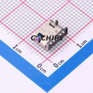 UC17-0B06F65011 USB Connector SMD Connector ( Connector Type: Type-C )( Gender: Female )( Mounting Type: Horizontal Mount ) - Product Image 2