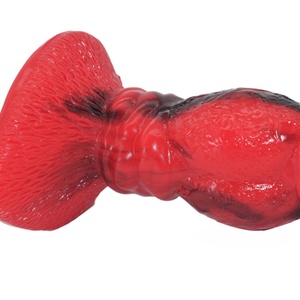 21.5CM LONG Factory Price Sex Toys Good Orgasm Sex Toys Animal Fashion Nice Dog Wolf <b>Dildo</b> for Female - Product Image 6