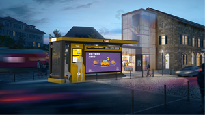 Mobilier urbain intelligent solaire arrêt de <span class=keywords><strong>taxi</strong></span> stand abri autoportant <span class=keywords><strong>taxi</strong></span> station équipement avec lecteur publicitaire - Product Image 6
