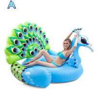 Chine fabricant OEM personnaliser conception impression vinyle PVC gonflable piscine eau flotteur phoenix lounge transat lit tapis matelas