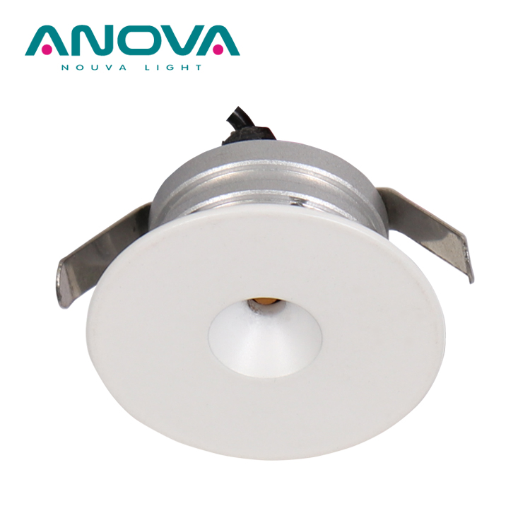 Aluminum Spotlight 1w Mini Led Spot Light Recessed Led Ceiling Down Light Lamp