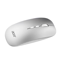 Acer OMR050 souris sans fil double mode BT5.0 et 2.4G capteur optique souris de bureau ambidextre ultra mince pour ordinateur