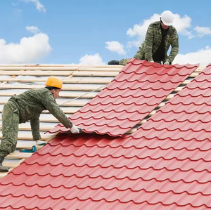 Modern Design 4-Layer Co-Extrusion Corrugated Roofing <strong>Sheet</strong> Weather-Resistant ASA PVC Resin Tiles <strong>Waterproof</strong> UPVC <strong>Material</strong> - Product Image 3