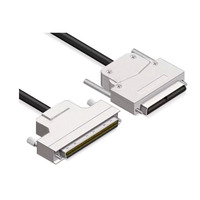 Câble mâle HPDB100P vers SCSI VHDCI100P, conducteur en cuivre, isolation PVC/PE/PP, gaine en PVC/TPE/TPU pour ordinateurs, machines-outils CNC