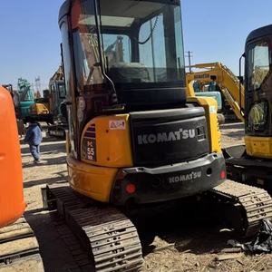 Excavatrice d'occasion de haute qualité Komatsu PC55 5,5 tonnes PC56 5,6 tonnes Mini-excavatrice d'occasion Moteur d'origine Excavatrice d'occasion avec EPA - Product Image 2