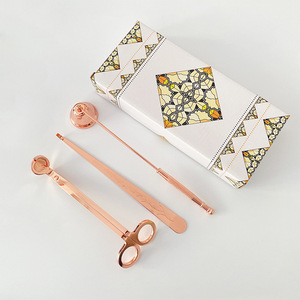 Modern Simple Aromatherapy <b>Candle</b> Tools Stainless Steel Snuffer Extinguisher <b>Set</b> Wholesale - Product Image 2