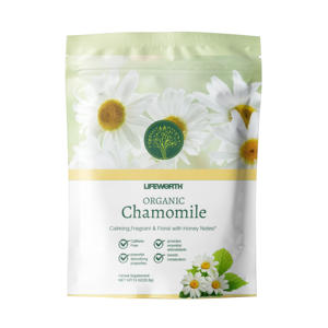 जीवन योग्य कार्बनिक सूखे कैमोमाइल और गुलाब हरी चाय के साथ जैस्मिन सूखे स्वाद के साथ निजी लेबल हर्बल नींद सहायता चाय - Product Image 2