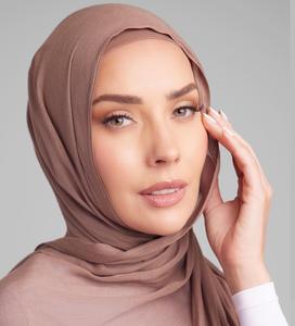 2025新品ツイルモーダル通気性不透明不透明ソフトコットンレーヨンビスコース織りモーダルイスラム教徒女性ショールヒジャーブスカーフ - Product Image 4