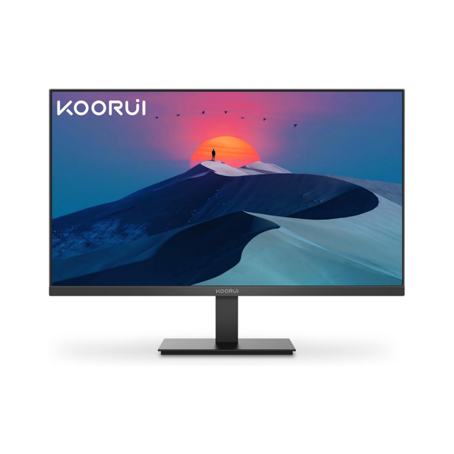 KOORUI 23.8 Inch FHD 144Hz 99%sRGB IPS LED Backlit Anti-Blue Light Frameless LCD Desktop Business Monitor for Office