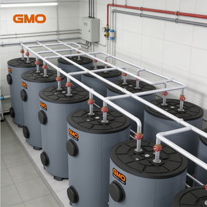 Tanque de Almacenamiento de Agua Caliente Ecológico de Aluminio de 1000/2000L para Uso Comercial, en Garajes, Exteriores y Doméstico - Product Image 6