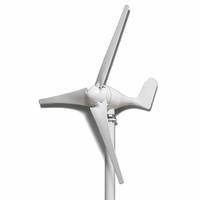 Éolienne horizontale certifiée CE 300W avec frein électromagnétique et protection contre les vents à 50 m/s