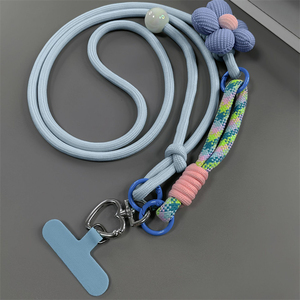 Étuis <span class=keywords><strong>de</strong></span> <span class=keywords><strong>téléphone</strong></span> en perles avec cordon <span class=keywords><strong>de</strong></span> cou et fermoir cœur, sangle <span class=keywords><strong>de</strong></span> suspension pour <span class=keywords><strong>téléphone</strong></span> portable, coloré, détachable, long, <span class=keywords><strong>collier</strong></span> bandoulière pour <span class=keywords><strong>téléphone</strong></span> mobile - Product Image 5