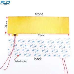 Plaque chauffante adhésive pour <span class=keywords><strong>film</strong></span> 45mmx100mm, éléments chauffants en <span class=keywords><strong>film</strong></span> <span class=keywords><strong>Pi</strong></span> 24v 30w - Product Image 2