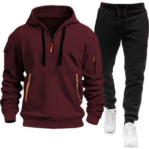 OEM personnalisé hommes élégant décontracté sweat à capuche zippé pour Streetwear Gym utilisation chaud avec strass conception impression numérique pour le printemps - Product Image 2