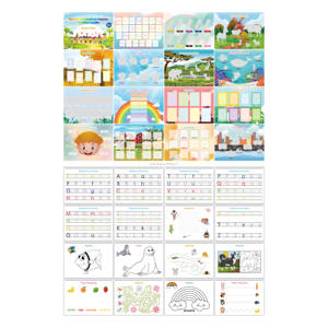 Personnaliser le livre occupé enfants tout-petits cadeau éducation précoce apprentissage <span class=keywords><strong>espagnol</strong></span> livre enfants occupé impression personnalisée - Product Image 4