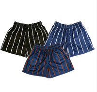 Short de bain sportif léger et à séchage rapide pour homme, avec cordon de serrage, coloris uni bleu marine, rouge et blanc, idéal pour la plage et le surf