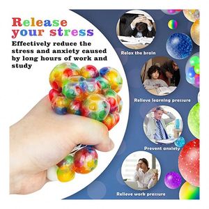 Cubo Sensorial de Lujo Premium Color Sandía, Bola Antiestrés de Levantamiento Lento, Juguete Blandito de Maltosa Planet para Adultos - Product Image 5