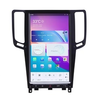 Autoradio Android 13,6'' pour Infiniti G37 G35 G25 G37 2010-2013 Lecteur multimédia Tesla pour voiture Carplay sans fil GPS Auto Navigateur